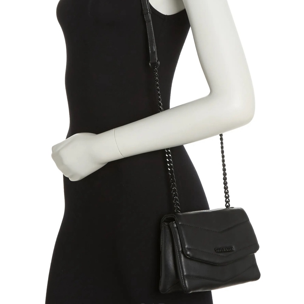 Steve Madden Chevron Quilt Crossbody Bag